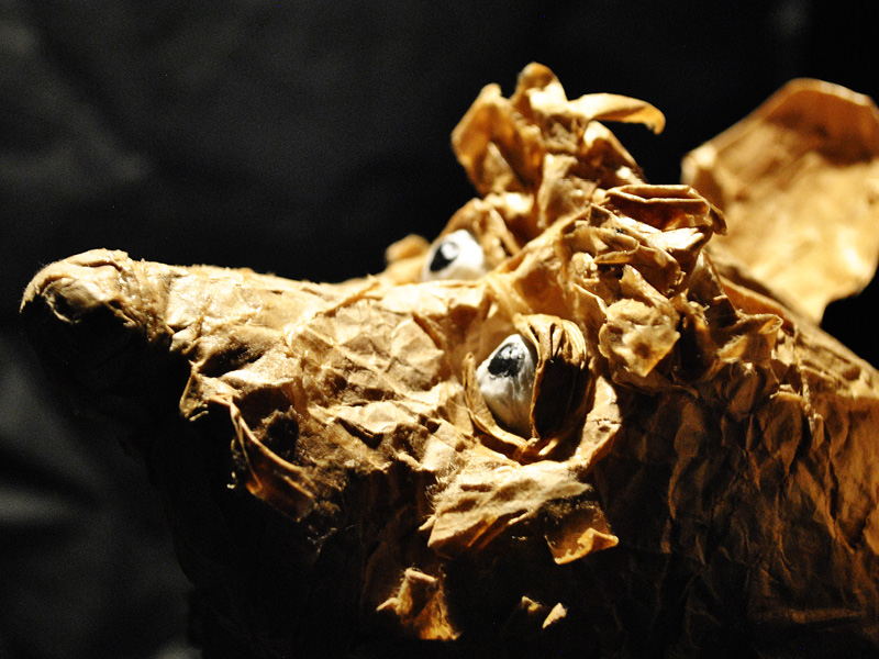 Close-Up von Fredericks Mäusekopf von der Seite